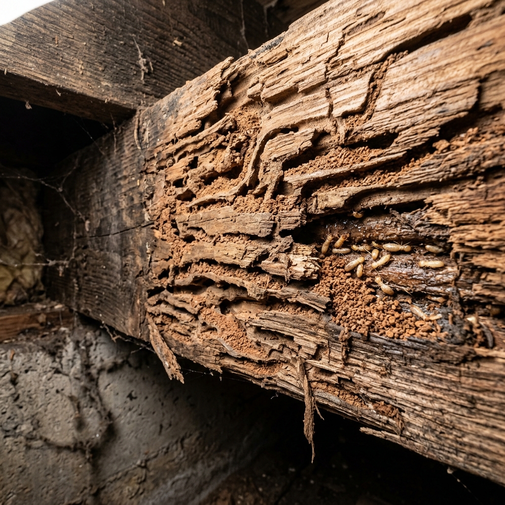 Wood destroying organism inspection